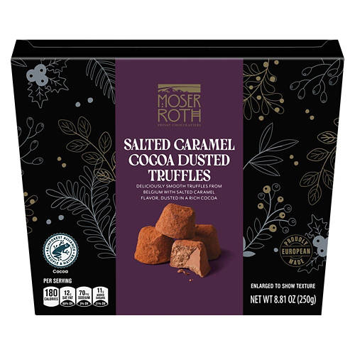 Moser Roth Salted Caramel Cocoa Dusted Truffles